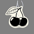 Paper Air Freshener Tag - Cherry Pair (Silhouette)